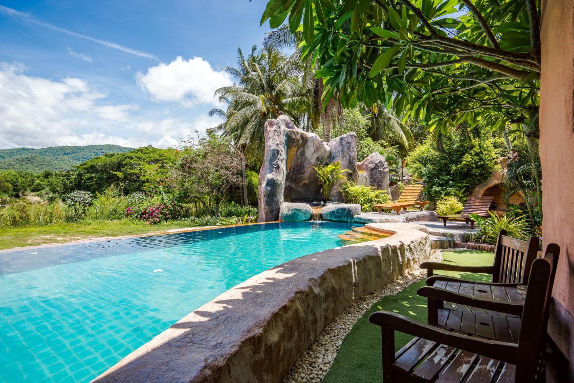 Huahin I-Din Poolvilla วิลล่ากลางธรรมชาติ วิวภูเขา เป็นส่วนตัว Exterior photo