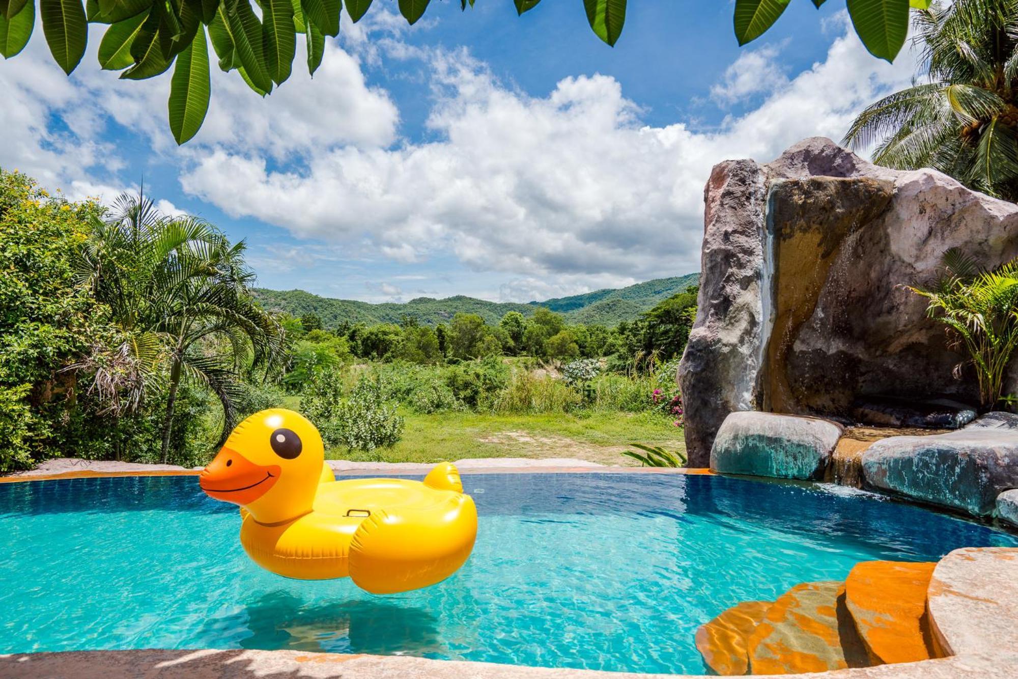Huahin I-Din Poolvilla วิลล่ากลางธรรมชาติ วิวภูเขา เป็นส่วนตัว Exterior photo